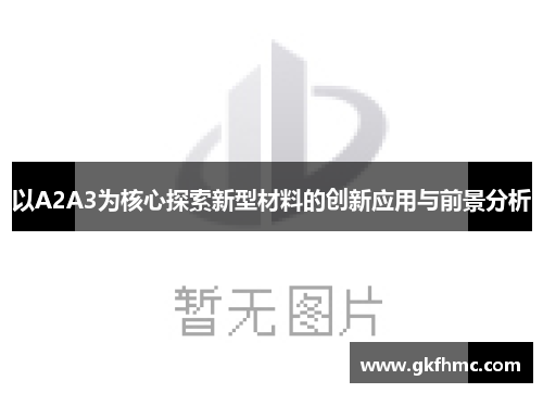 以A2A3为核心探索新型材料的创新应用与前景分析