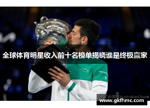 全球体育明星收入前十名榜单揭晓谁是终极赢家